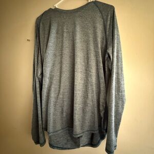 Champion Gray Jersey Top Relaxed Fit